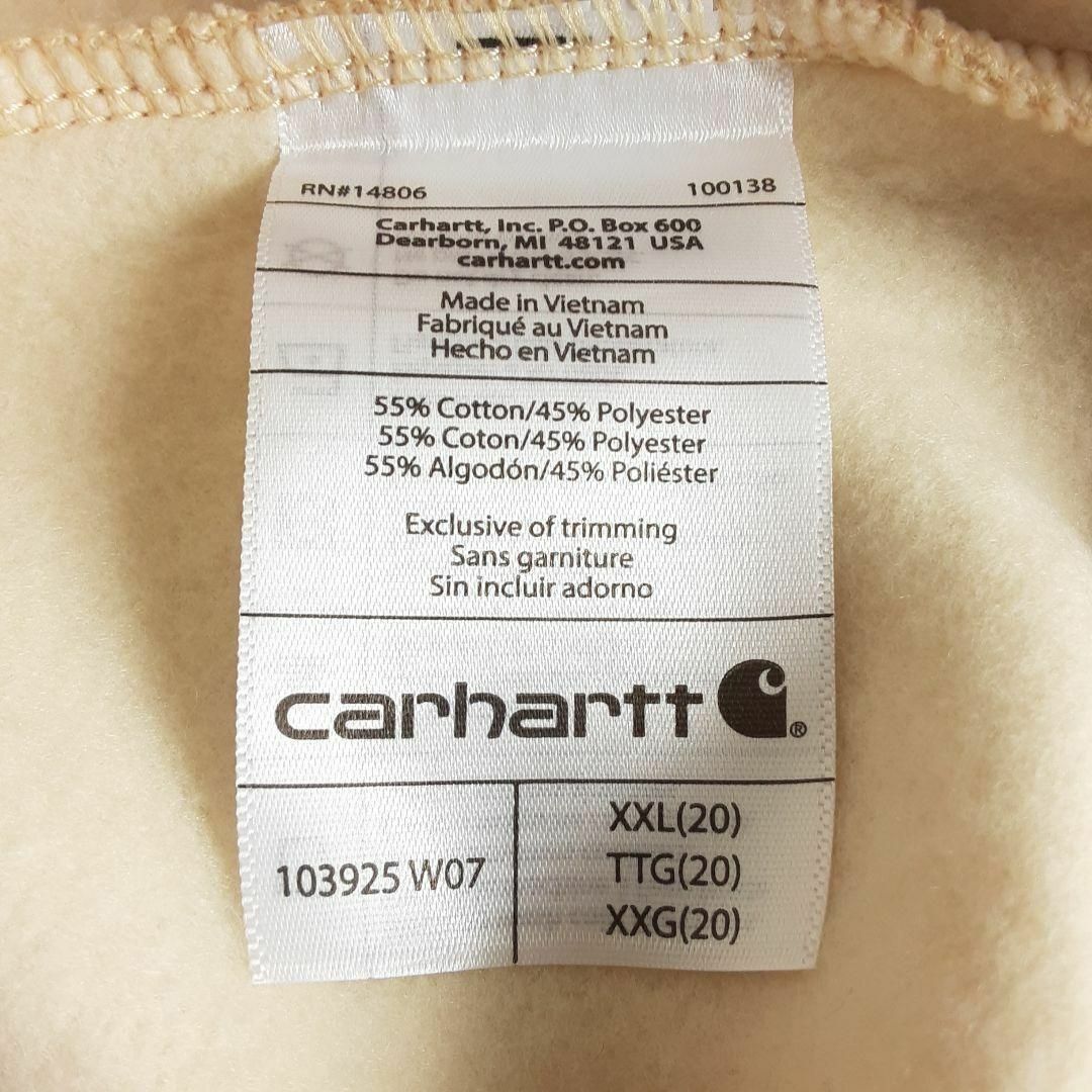 【Carhartt WIP】カーハート☆小ワッペンスウェット　肉厚　頑丈