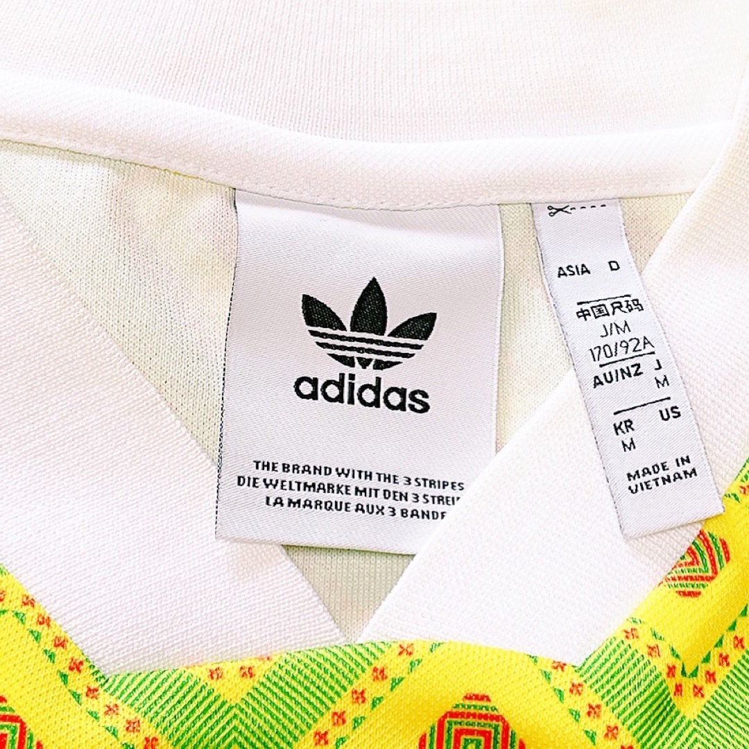 adidas(アディダス)のアディダス 国別 エスニック Tシャツ セネガル ジャージ ゲームシャツ 花柄 メンズのトップス(Tシャツ/カットソー(半袖/袖なし))の商品写真