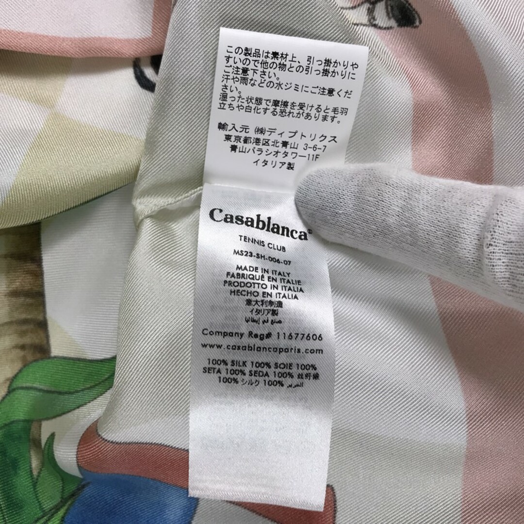 カサブランカ MS23-SH-006-07 メンズ シャツ レディースのトップス(シャツ/ブラウス(長袖/七分))の商品写真