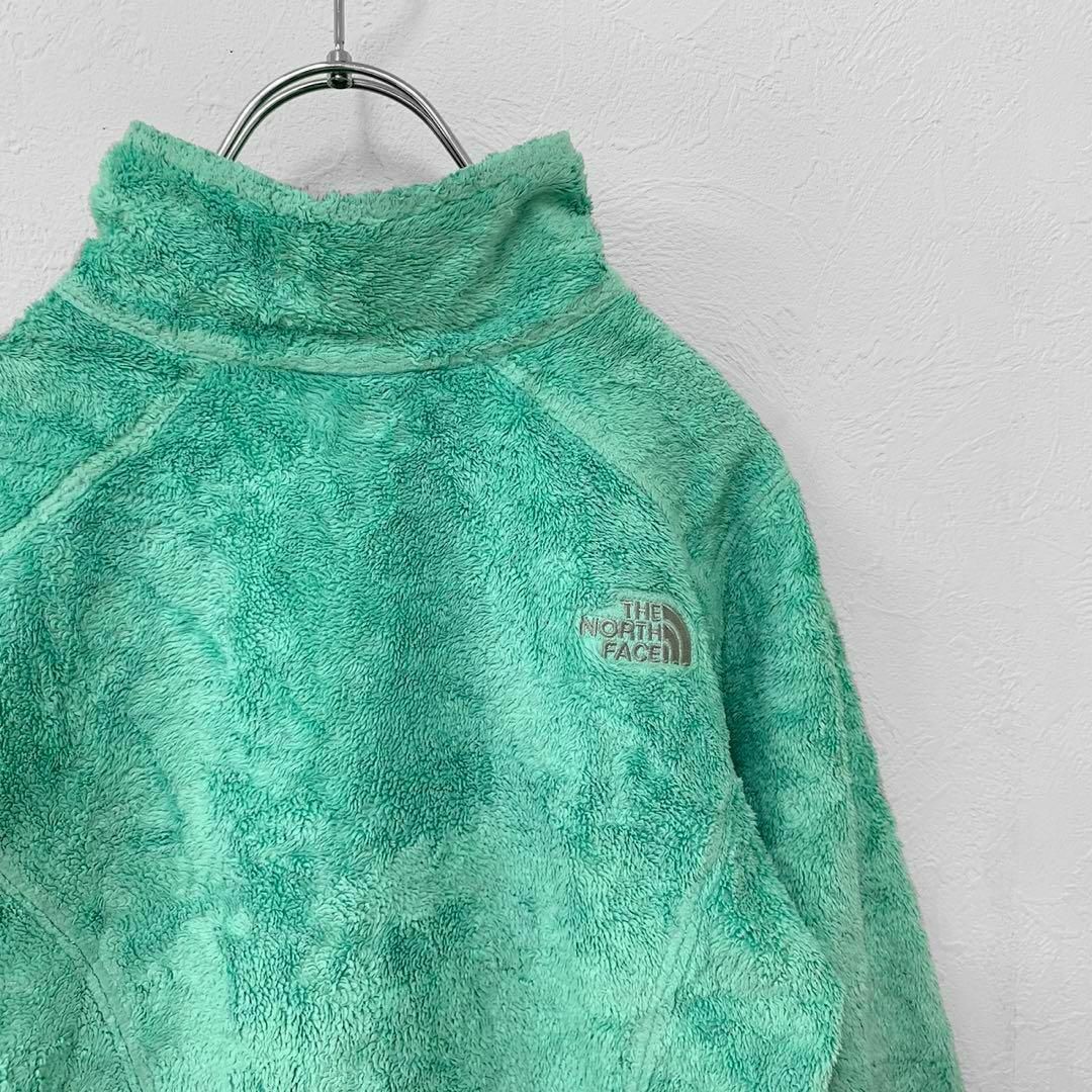 THE NORTH FACE(ザノースフェイス)の【海外限定】ノースフェイス ジップアップ 刺繍 ロゴ フリース ボア ジャケット レディースのジャケット/アウター(ブルゾン)の商品写真