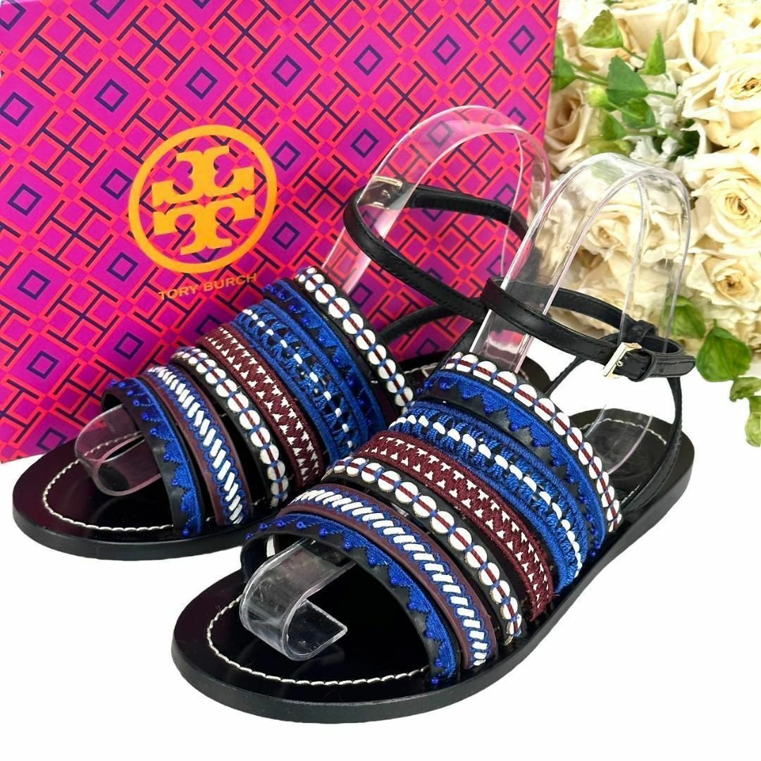 Tory Burch - ☆美品☆トリーバーチ サンダル ミュール ストラップ
