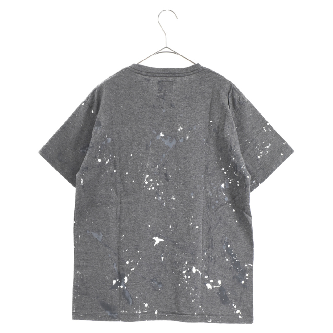 Needles(ニードルス)のNeedles ニードルス ND Papillon Emb Paint S/S ポプリン ペイント ポケットTシャツ ヘザーグレー メンズのトップス(Tシャツ/カットソー(半袖/袖なし))の商品写真