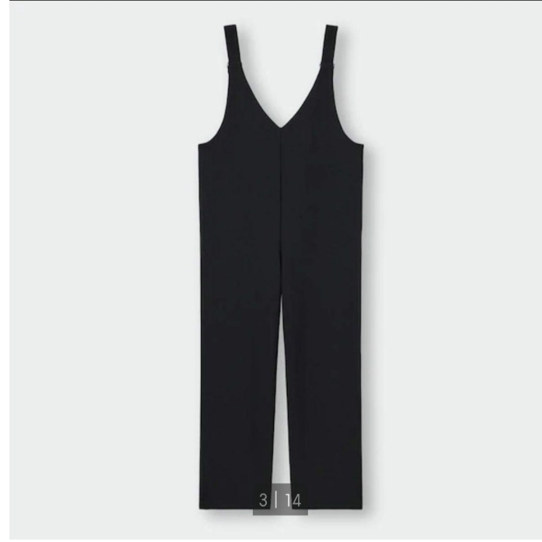 3XL  ブラック　カットソーサロペットパンツ　ユニクロ　ZARA しまむら