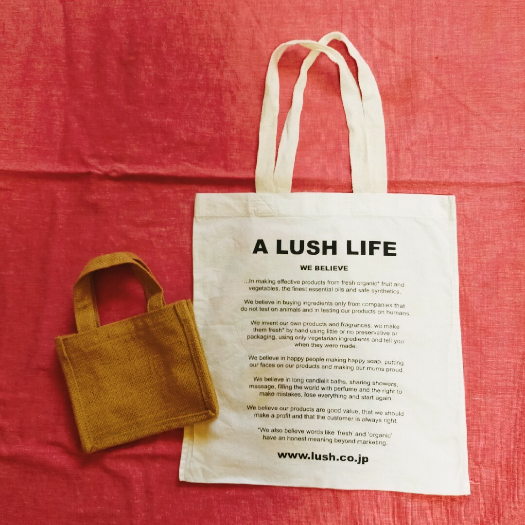 LUSH(ラッシュ)のLUSH　ミニバッグ&トートバッグ レディースのバッグ(トートバッグ)の商品写真