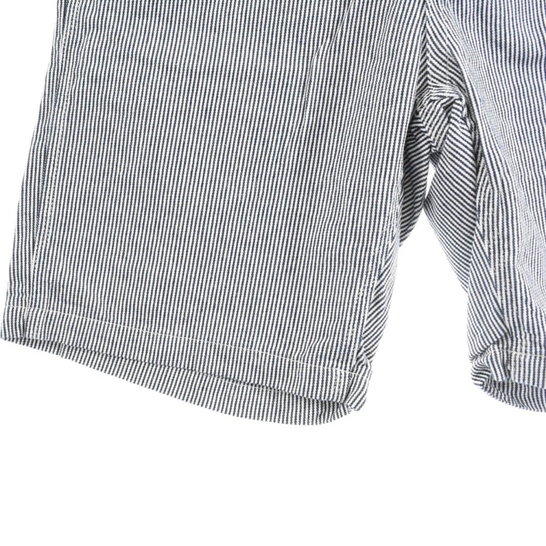 Engineered Garments エンジニアド ガーメンツ EG Stripe Painter Shorts ストライプ ペインターショーツ ハーフパンツ ショートパンツ ネイビー/ホワイト