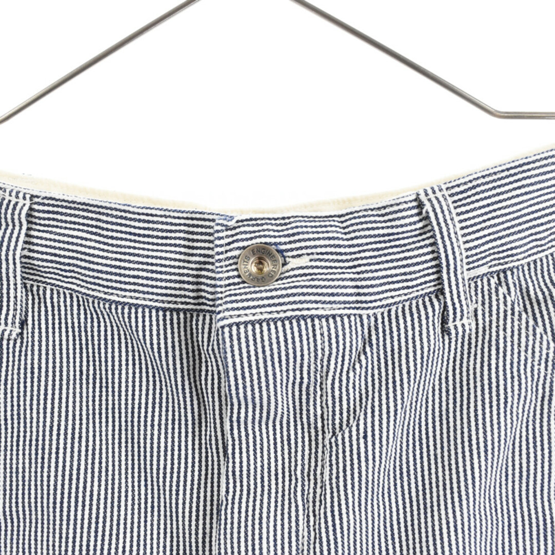 Engineered Garments エンジニアド ガーメンツ EG Stripe Painter Shorts ストライプ ペインターショーツ  ハーフパンツ ネイビー/ホワイト