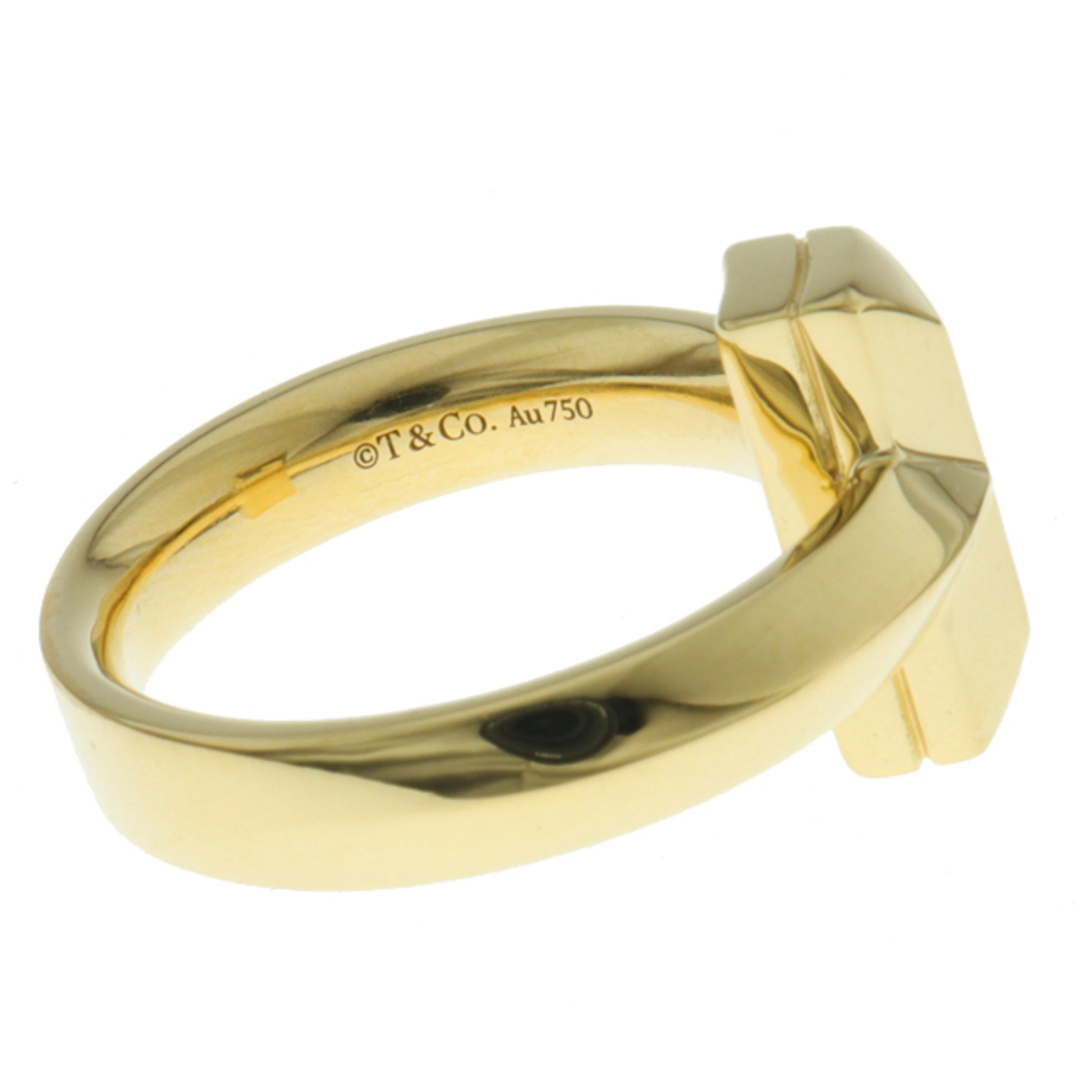 Tiffany & Co.(ティファニー)の (新品仕上げ済) ティファニー TIFFANY Tワン リング 約15号 K18 YG イエローゴールド 指輪 8866 レディースのアクセサリー(リング(指輪))の商品写真