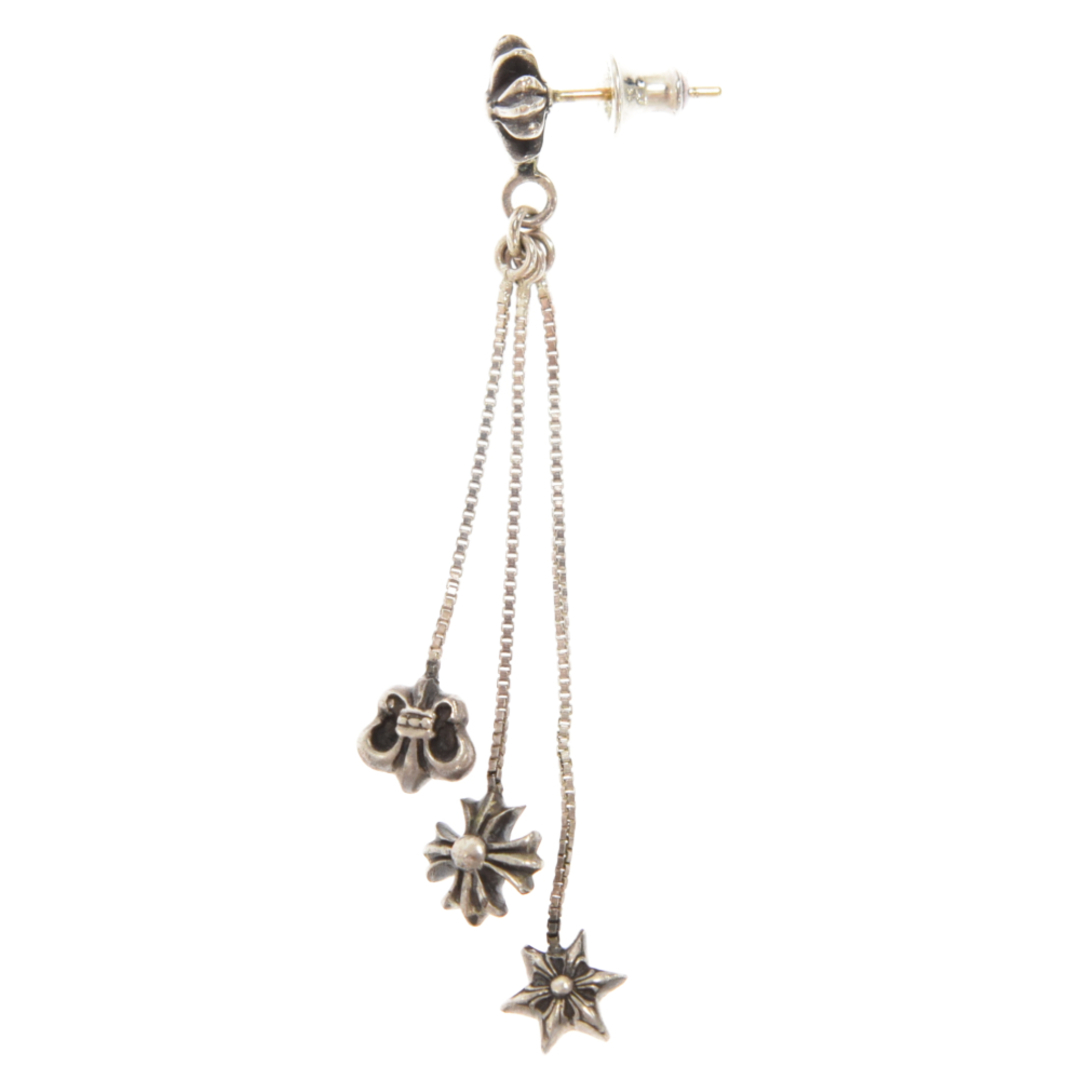 CHROME HEARTS クロムハーツ JOJO PST PLS BS STAR L ジョジョ クロス BSフレア スター ピアス シルバー