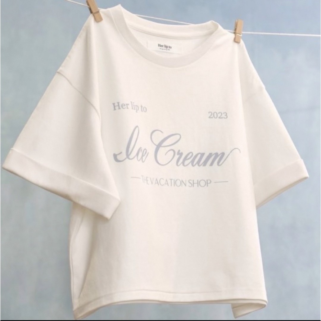 herlipto ice cream Tシャツ キャップ セット | nuusrl.it