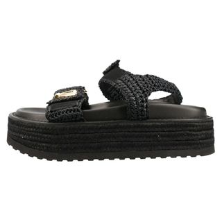 Buy Louis Vuitton La Coach Line LV Initial Fur Sandals FA0177 Black 7.5  Black from Japan - Buy authentic Plus exclusive items from Japan