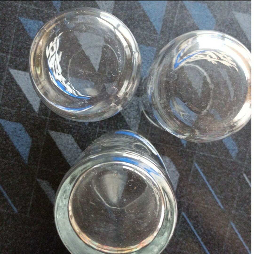 昭和　レトロ　ネスカフェ　グラス　ガラスコップ　　3個
