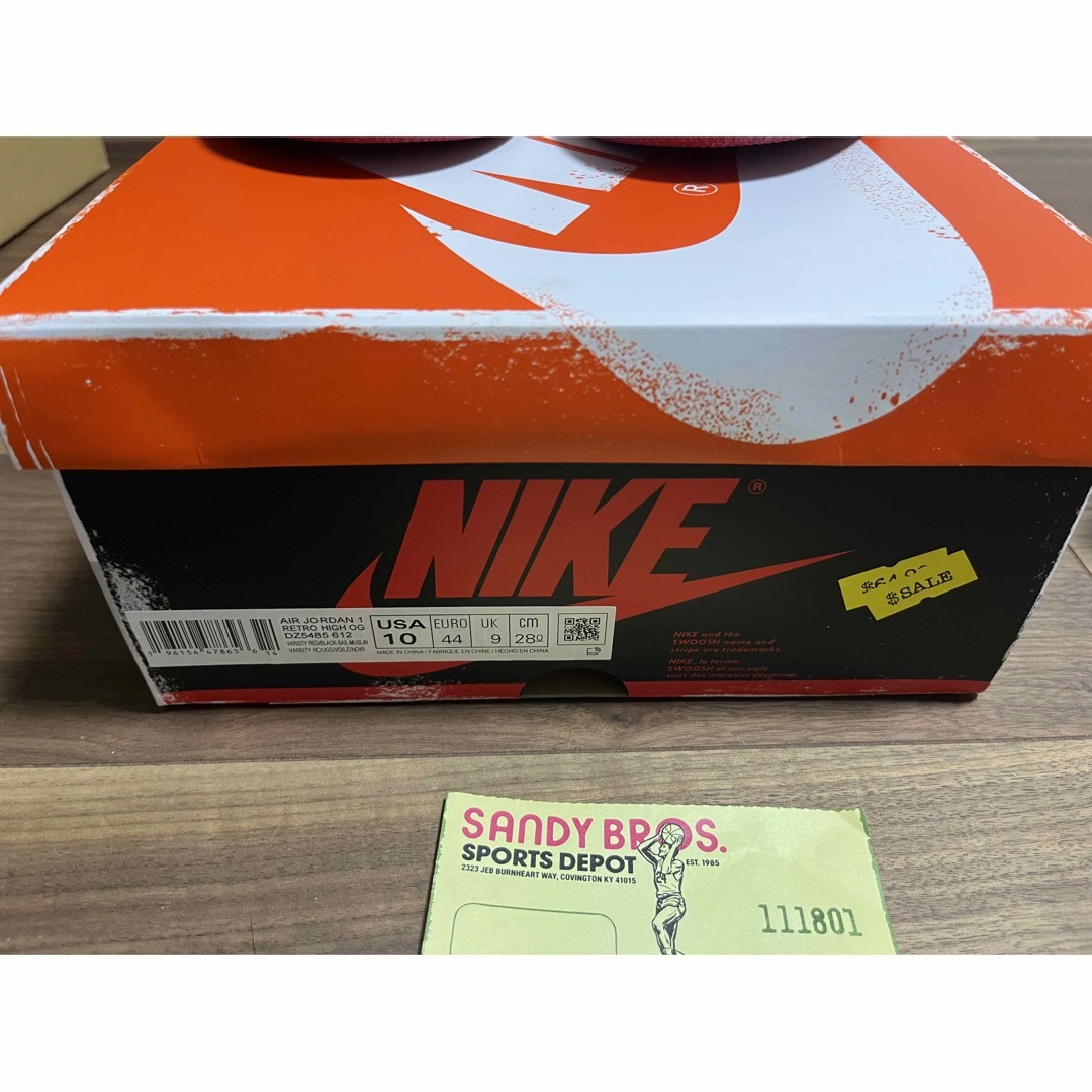 最終値下 NIKE AIR JORDAN 1 RETRO HIGH OG