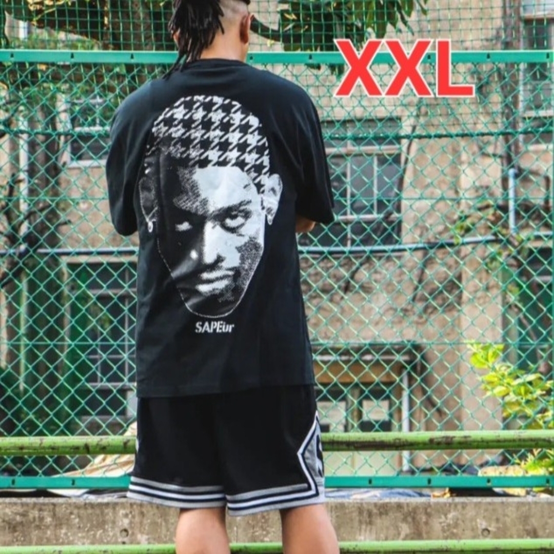 SAPEur Hounds Tooth Head S/S Tee