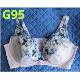 Ｇ９５★接触冷感★吸汗速乾★アンダーメッシュ脇高フルカップブラジャー★新品(ブラ)