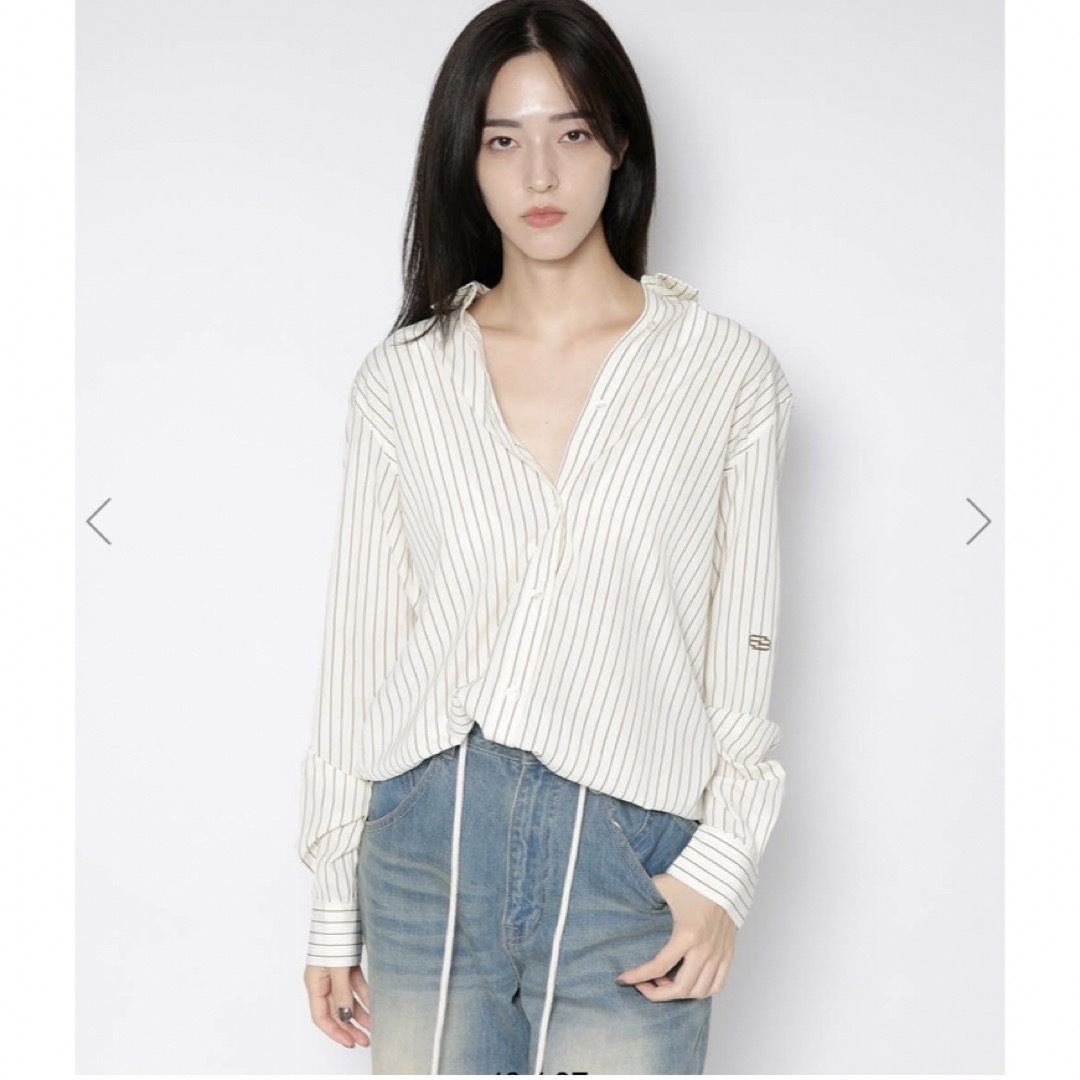 Bubbles(バブルス)のmelt the lady basic shirt レディースのトップス(シャツ/ブラウス(長袖/七分))の商品写真