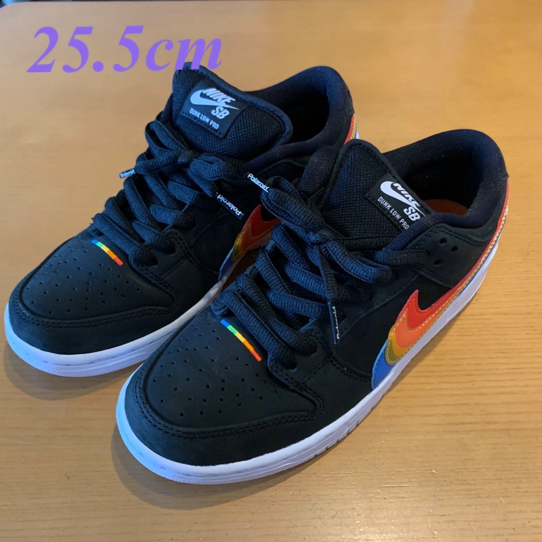 Polaroid × Nike SB Dunk Low Pro 25.5cm