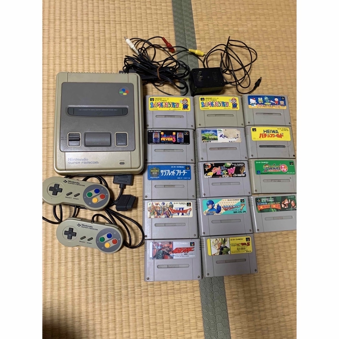 スーパーファミコン　セット　(ジャンク品)