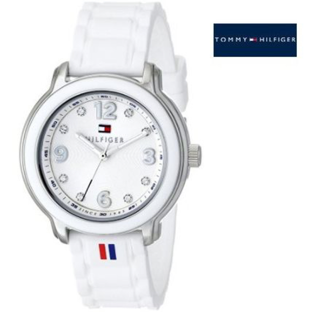 TOMMY HILFIGER(トミーヒルフィガー)のtommy hilfiger レディース ラバーバンド 腕時計 レディースのファッション小物(腕時計)の商品写真