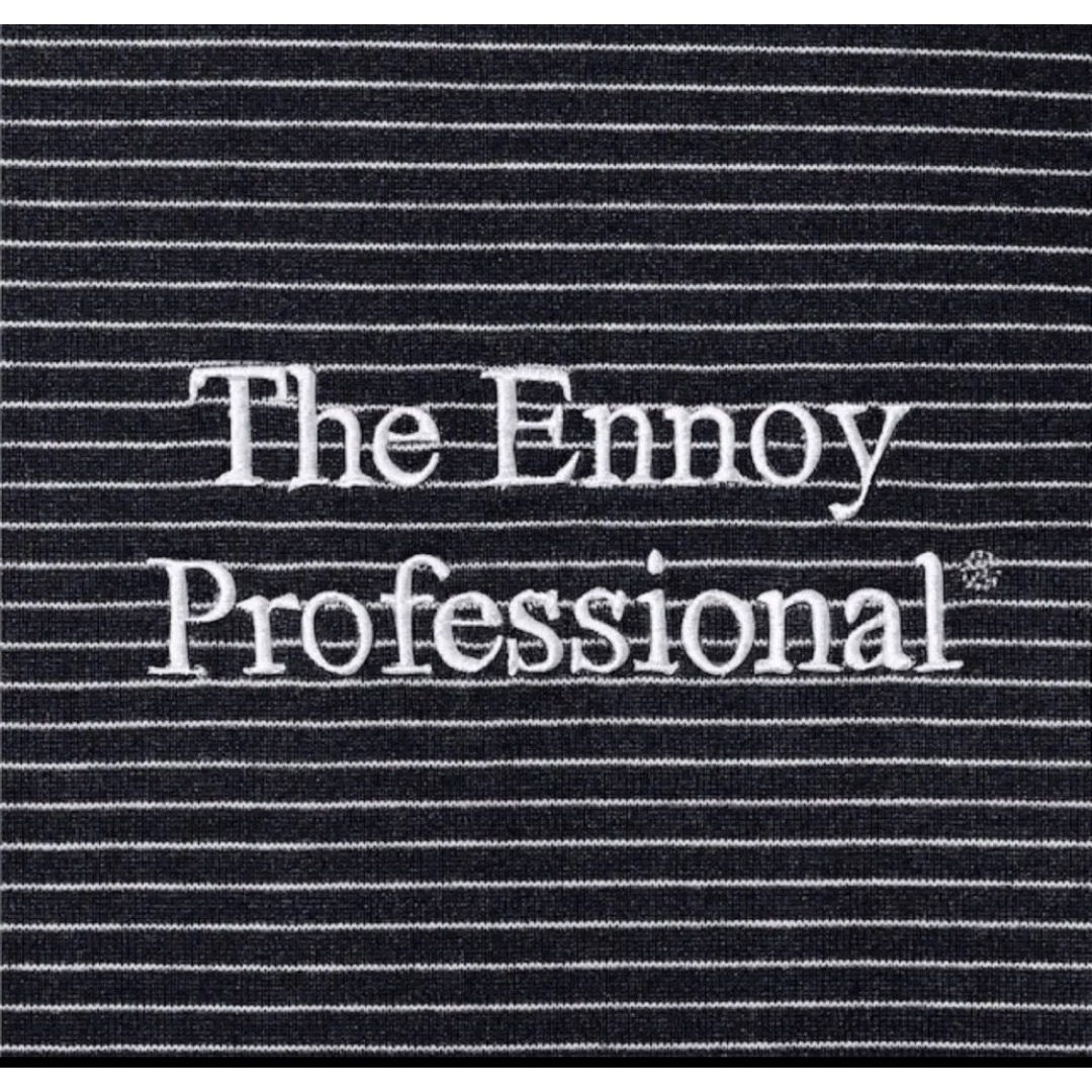 ennoy Border T-Shirt (BLACK × WHITE) | ncrouchphotography.com