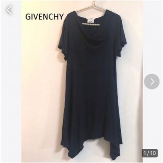 ジバンシィ(GIVENCHY)の訳あり。GIVENCHY ジバンシー 。ジャージー素材ワンピース(ひざ丈ワンピース)