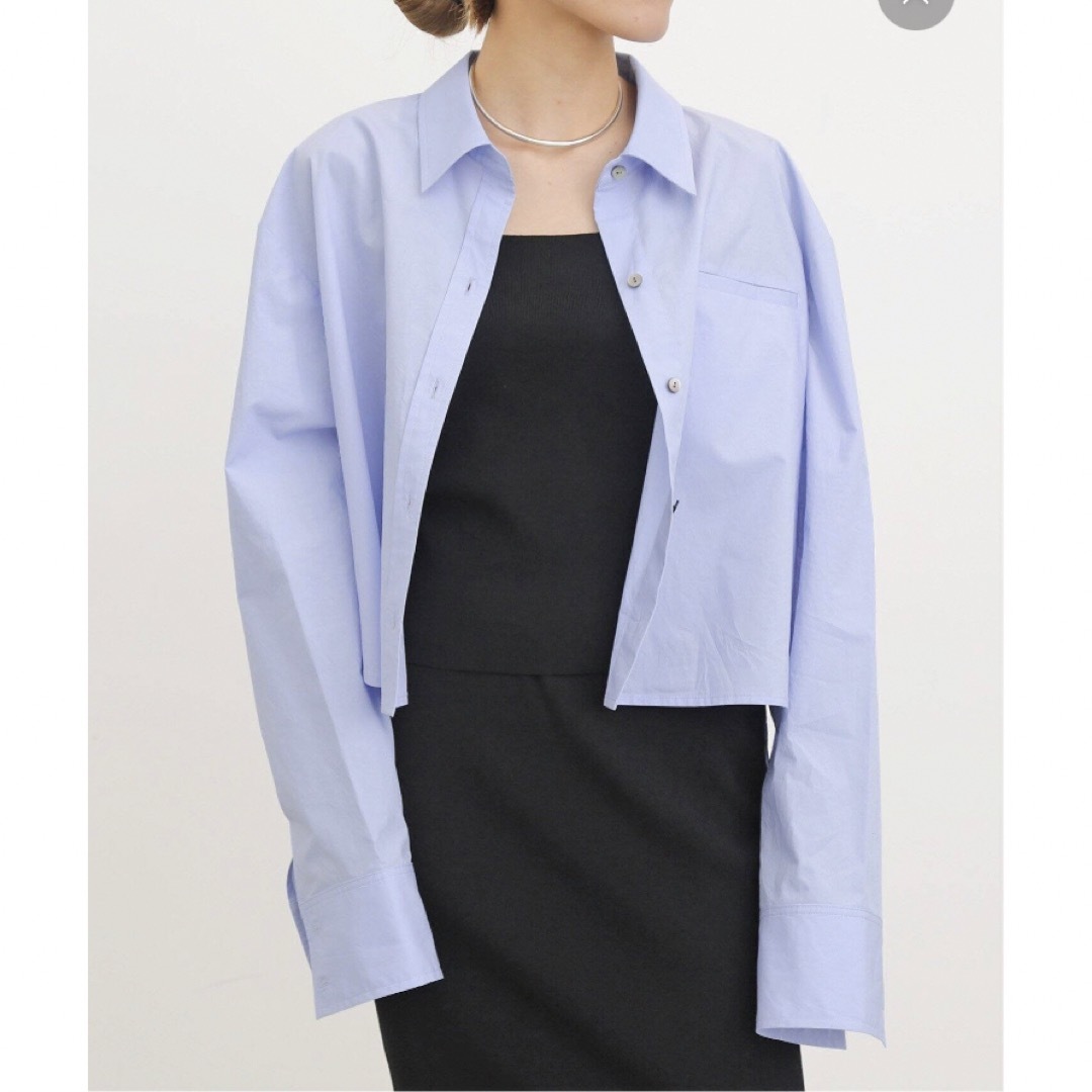 L'Appartement DEUXIEME CLASSE(アパルトモンドゥーズィエムクラス)の【MINITZ/ミニッツ】SHORT SHIRT レディースのトップス(シャツ/ブラウス(長袖/七分))の商品写真