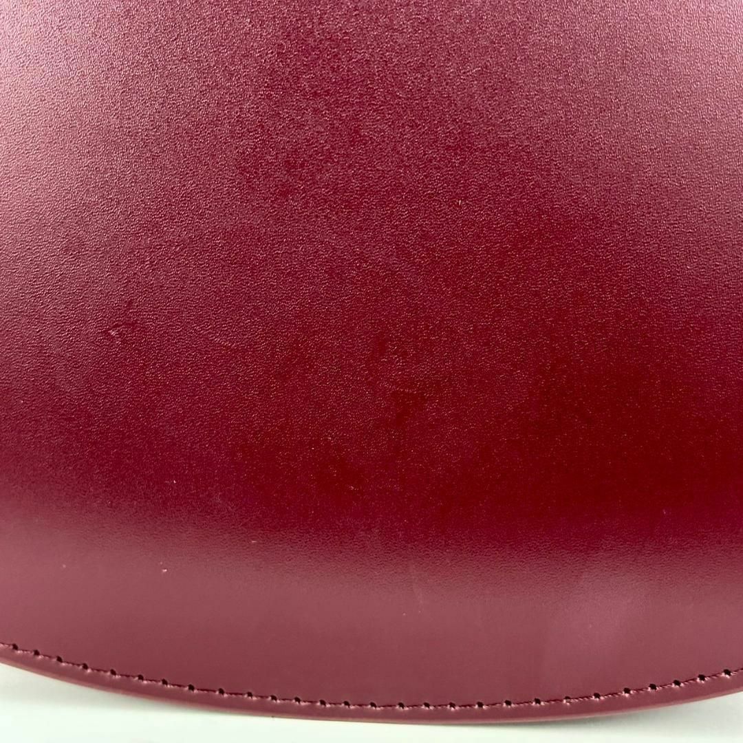 8.3☆極美品☆A.P.C GENEVE ハーフムーン ショルダーバッグ-
