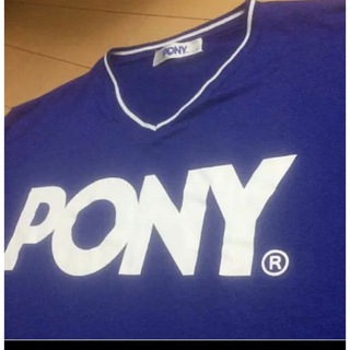 ポニー(PONY)のPONYVネックカットソー(Tシャツ/カットソー(半袖/袖なし))