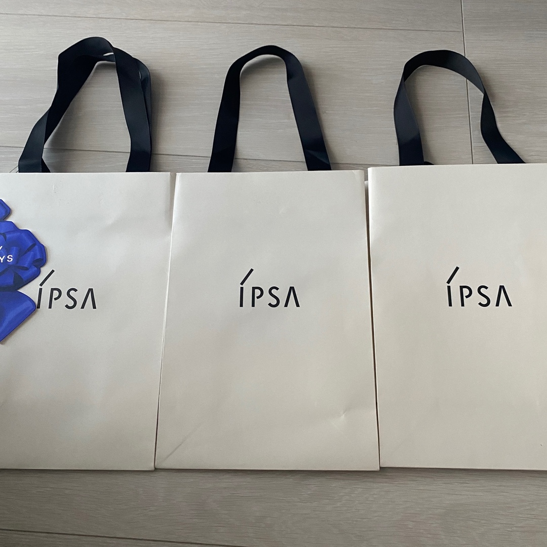 IPSA(イプサ)のイプサ　IPSA 紙袋　３枚 レディースのバッグ(ショップ袋)の商品写真