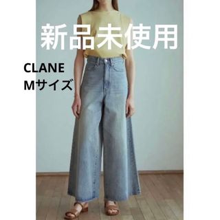 【新品未使用】CLANE/クラネ ワイドデニムパンツ Mサイズ