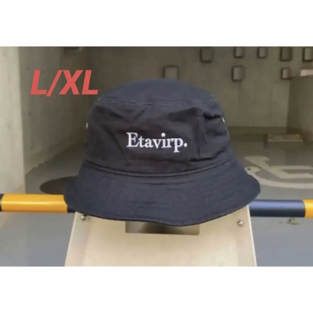 1LDK SELECT(ワンエルディーケーセレクト)のEtavirp Logo Bucket Hat Black メンズの帽子(ハット)の商品写真