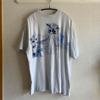 アクネストゥディオズ(Acne Studios)のAcne Studios プリントTシャツ ロゼ着用(Tシャツ(半袖/袖なし))