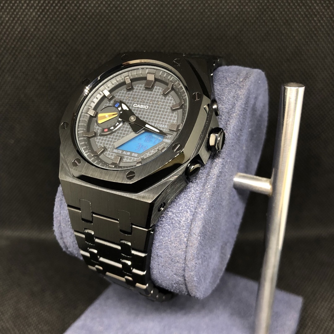 G-SHOCK - GA-2100本体付き ステンレスベルトセット カシオーク