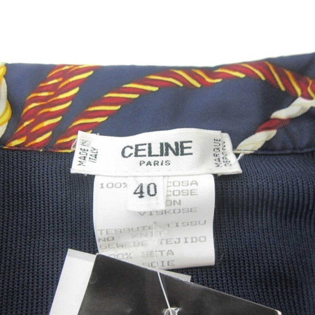 celine - CELINE タグ付 ヴィンテージ ジャケット ネイビー 40 約L ...