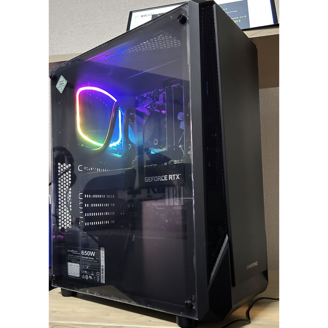 ALL BLACK ゲーミングPC、RTX2070 APEX200FPS | techbud.ro