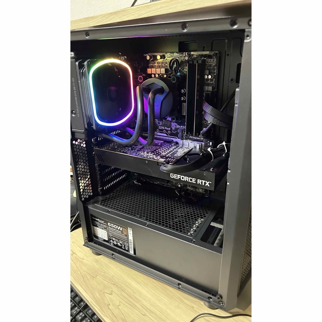 ALL BLACK ゲーミングPC、RTX2070 APEX200FPS | techbud.ro