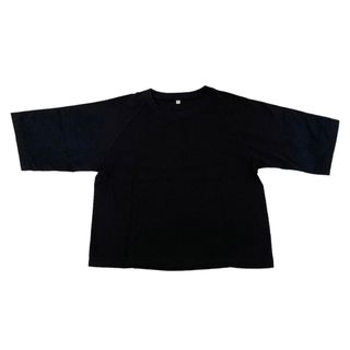 ムジルシリョウヒン(MUJI (無印良品))のTシャツ ブラック XS-S(Tシャツ/カットソー(半袖/袖なし))