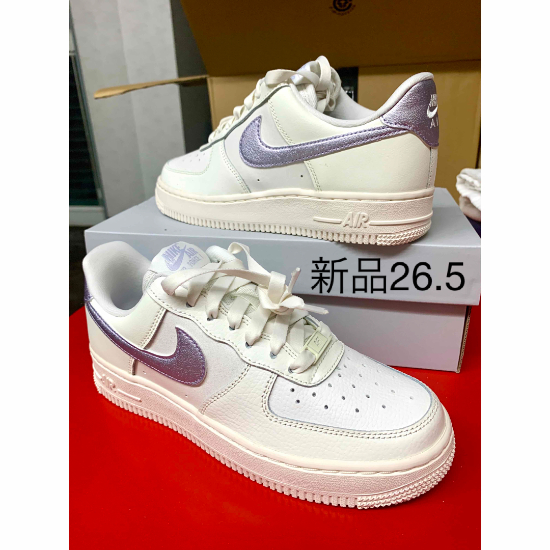 新品 NIKE エアフォース1 ラベンダーパープルの通販 by dora's shop