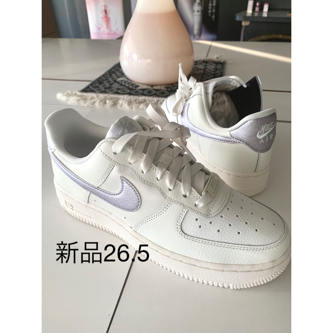 新品　NIKE エアフォース1 ラベンダーパープル