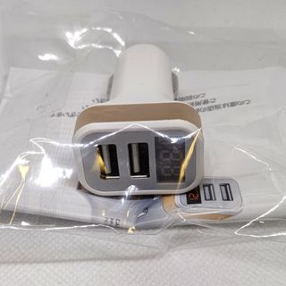 車用 シガーソケット USB 2ポート(車内アクセサリ)