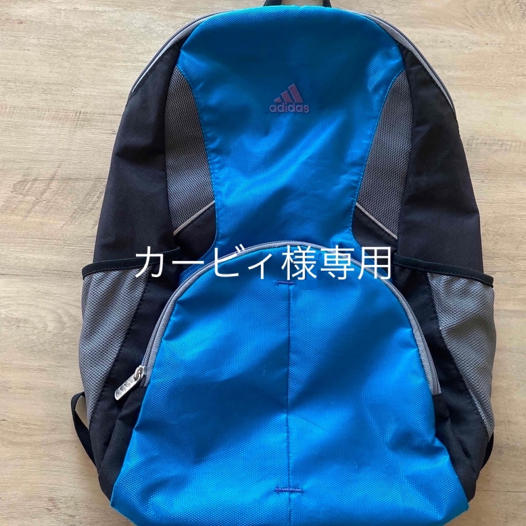 adidas(アディダス)のadidas ブルーのリュック メンズのバッグ(バッグパック/リュック)の商品写真