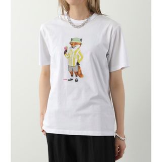 メゾンキツネ(MAISON KITSUNE')の希少　Maison Kitsun レディースXSサイズ(Tシャツ(半袖/袖なし))