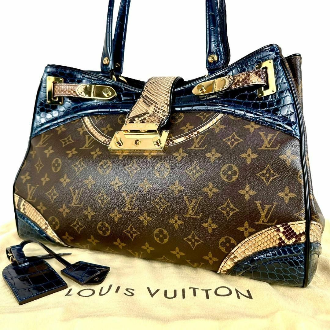 LOUIS VUITTON - 超希少☆極美品☆ルイヴィトン クロコダイル パイソン ...