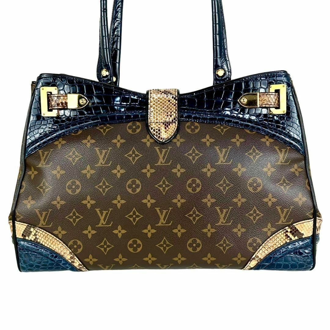 LOUIS VUITTON - 超希少☆極美品☆ルイヴィトン クロコダイル パイソン ...