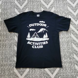 ゆるキャン　野クル　Tシャツ　Lサイズ(Tシャツ/カットソー(半袖/袖なし))