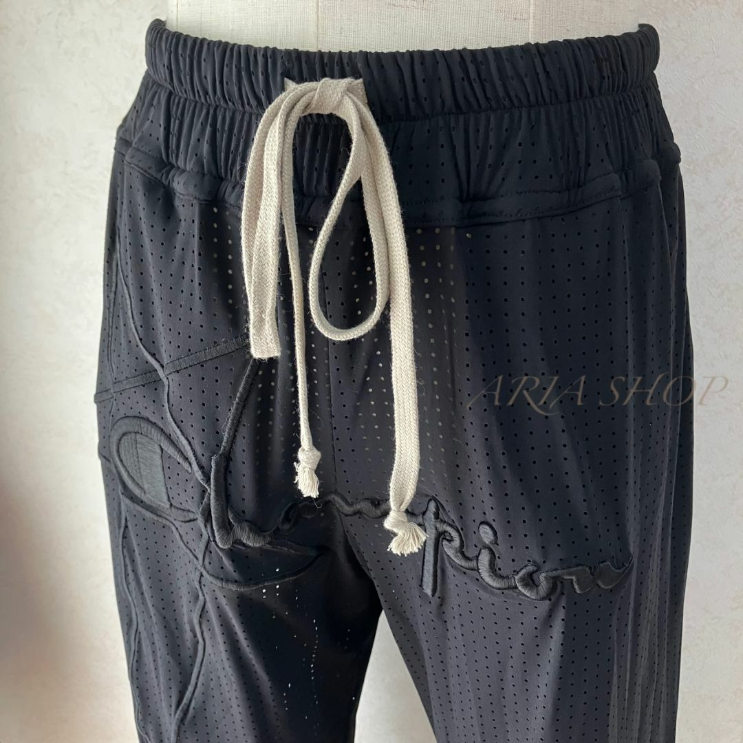 Rick Owens(リックオウエンス)の☆新品タグ付き☆ RICK OWENS x CHAMPION トラックパンツ S メンズのパンツ(その他)の商品写真