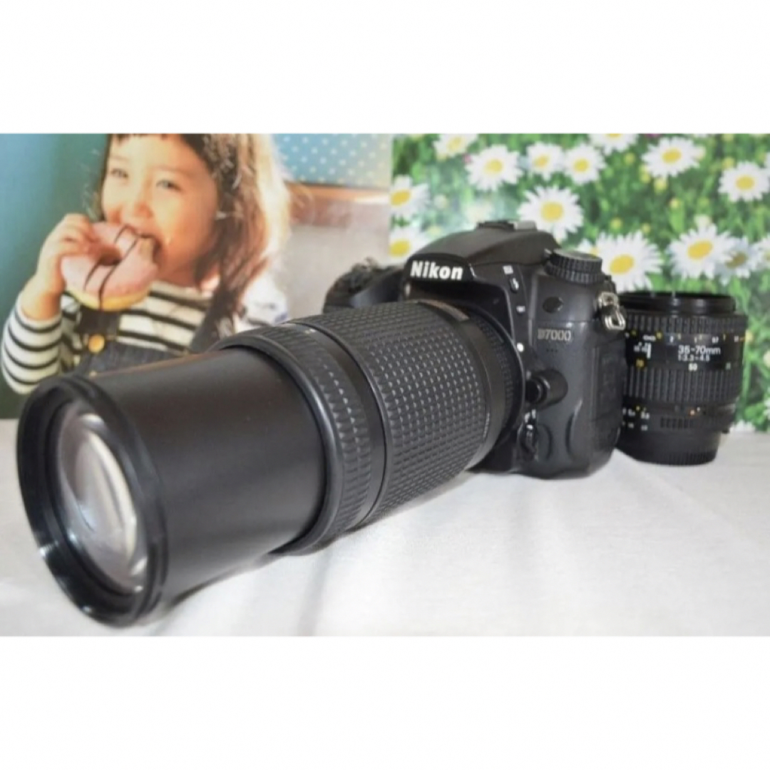 ❤超望遠レンズ！❤ Nikon D7000 ニコン スマホ転送 一眼レフ カメラ