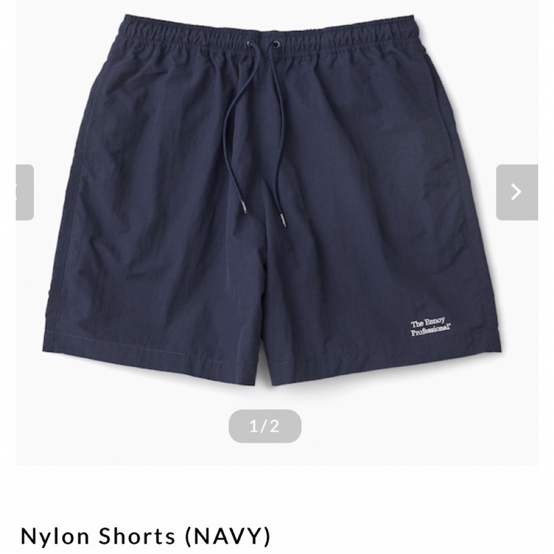 新品 The Ennoy Professional nyron Shorts L