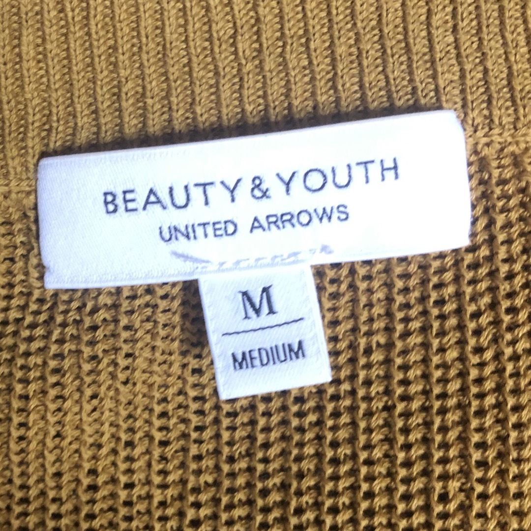 BEAUTY&YOUTH UNITED ARROWS(ビューティアンドユースユナイテッドアローズ)のBEAUTY & YOUTH UNITED ARROWS  セーター　パーカー メンズのトップス(Tシャツ/カットソー(半袖/袖なし))の商品写真