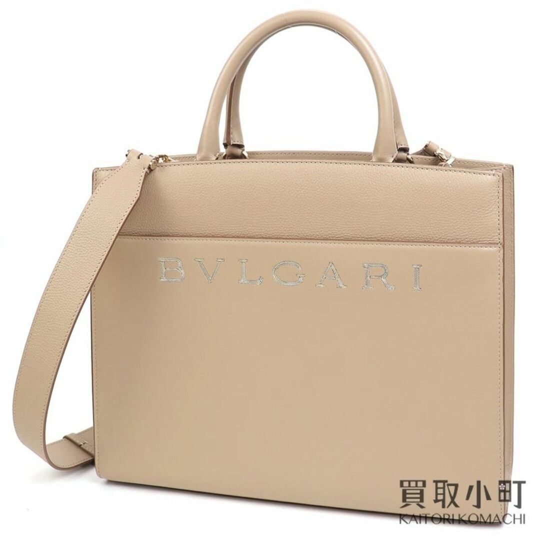 BVLGARI - ブルガリ【BVLGARI】ミディアムロゴトート