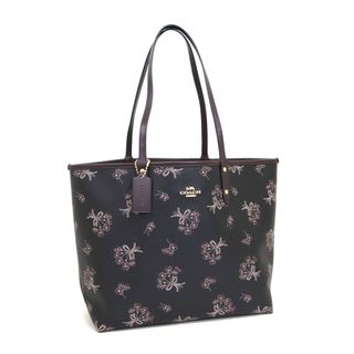 コーチ(COACH)の【COACH】コーチ トートバッグ リボンブーケ ブラック×マルチカラー キャンバス F78283/md15103hm(トートバッグ)